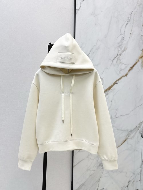 Louis Vuitton MONOGRAM Embroidered Hoodie Made of Premium Space Cotton