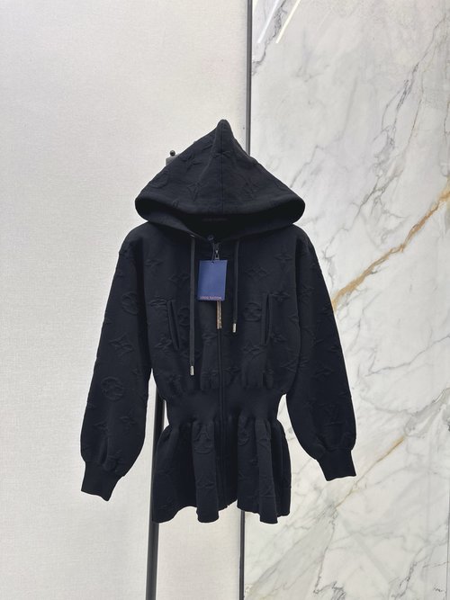 Louis Vuitton Ski Series Monogram Hooded Zip-Up Jacket