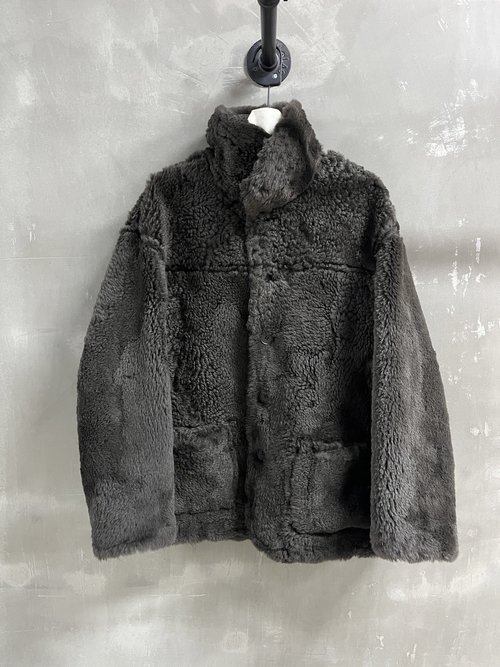 Miu Miu Versatile Reversible Fur and Leather Blend Outerwear Option