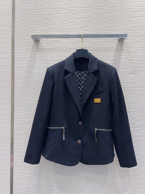 Louis Vuitton Elegant Imported Suit Jacket with Great Details