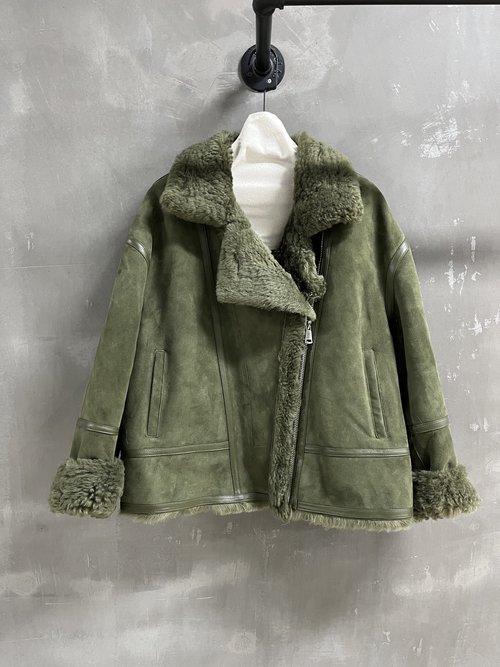 Yves Saint Laurent Fur Blend, Versatile Style, Imported Basha Wool