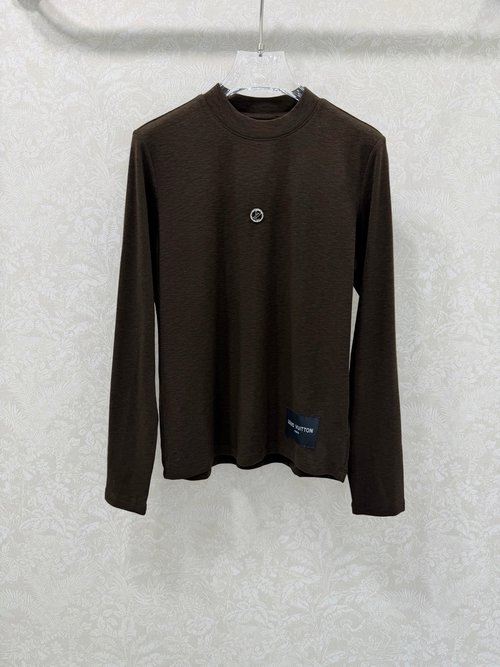 Louis Vuitton Thermal Long-sleeved Base Layer with Logo, Stylish and Streamlined