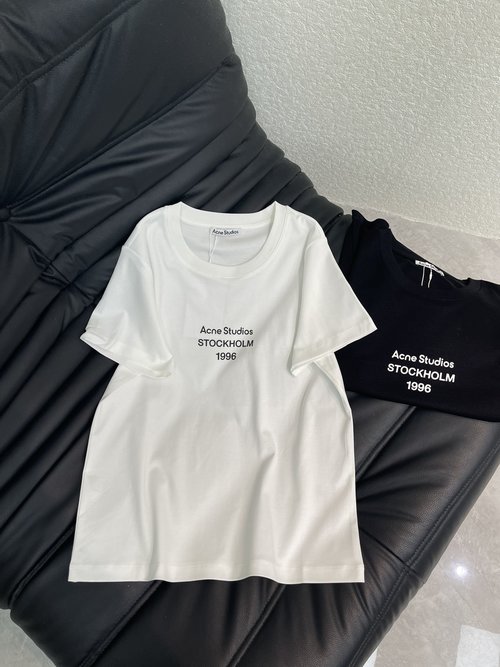 Dior Round Neck Print Logo Short Sleeve T-Shirt, Silk Cotton