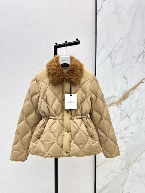 Moncler Popular Detachable Fur Collar Two-Piece Teddy Vest Down Jacket
