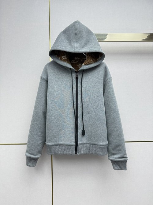 Louis Vuitton New Fashion: Hooded Teddy Lamb Wool Coat