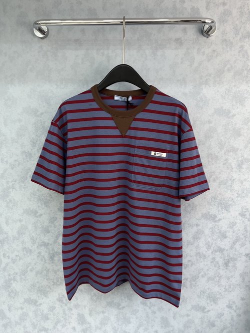 Prada Customized All - Cotton Color - Blocked T - Shirt