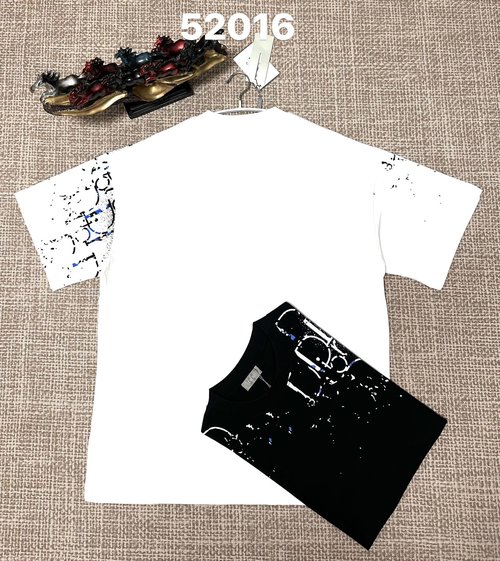 Dior Pure Cotton Double - Yarn Plain with Printing Process