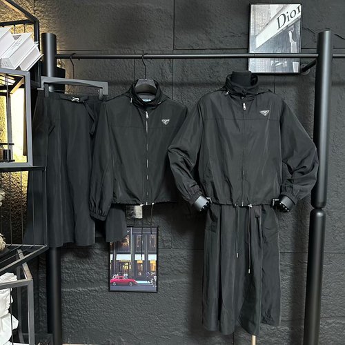 Prada Spring Top and Skirt Set: Light and Elegant