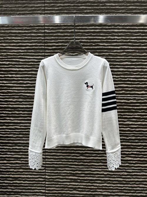 Thom Browne New Spliced Knit Long Sleeve