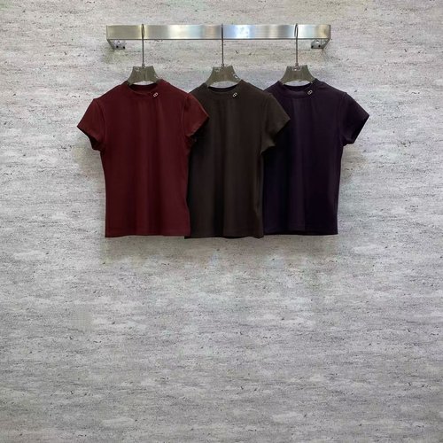 Dior Wool-Cashmere Blend Cotton T-Shirt in Multiple Colors