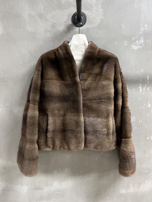 Chanel Minimalist and Classic Mink Vest with Imported Crown Velvet Mink Material