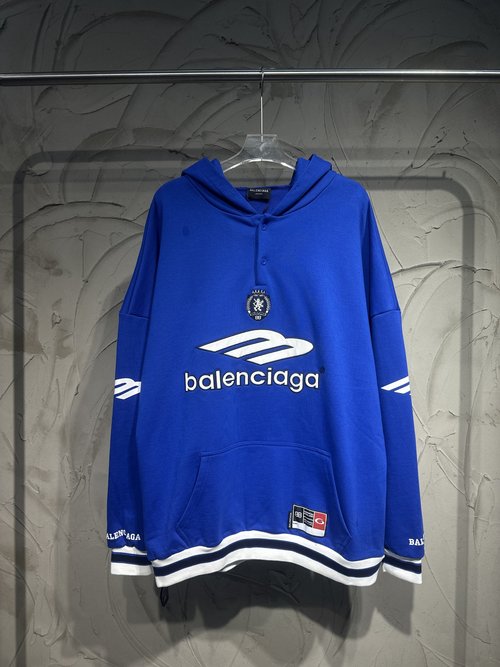 Balenciaga Football - themed Casual Sportswear with High - street Style