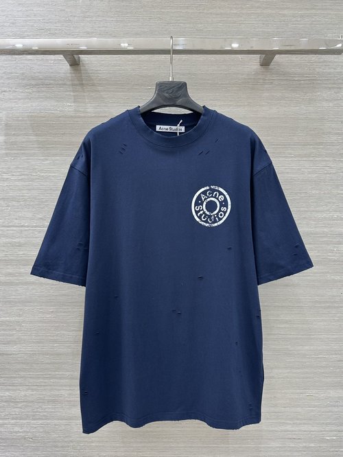 Dior Exclusive Unisex Ripped T-Shirt with Logo Print