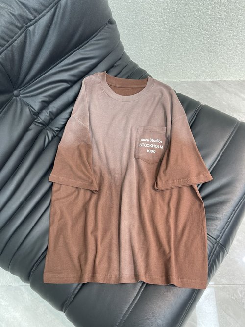 Dior Heavy-Duty Washed Letter Short Sleeve T-Shirt in Loose Retro Style