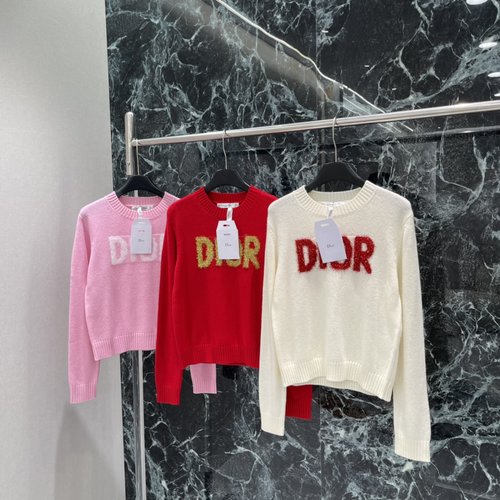 Dior Letter Jacquard Knitwear, Brand - Strong and Adaptable