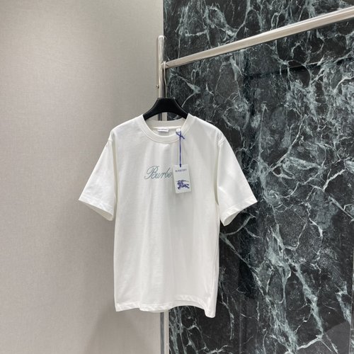 Burberry Knight Print White T-Shirt, Street-Inspired and Unisex Style