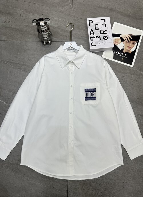 Dior High - Quality Thick - Fabric Shirt