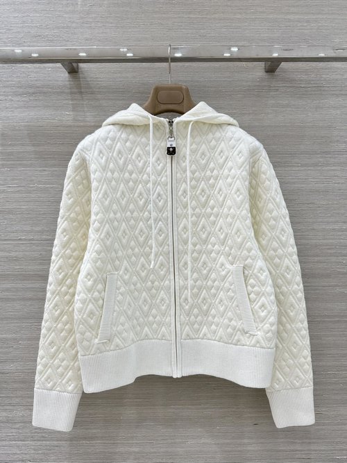 Louis Vuitton Charming Hooded Jacket: Lucky Clover Embroidery