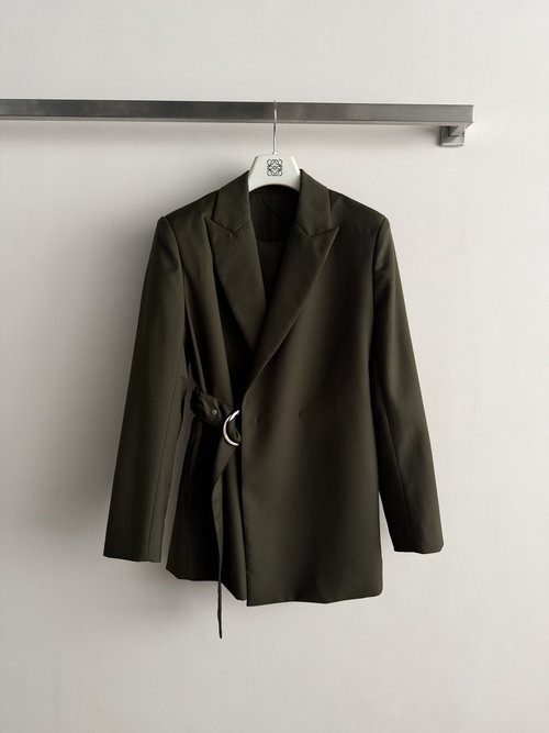 Loewe Smart Blazer with Adjustable Waist & Side Loops