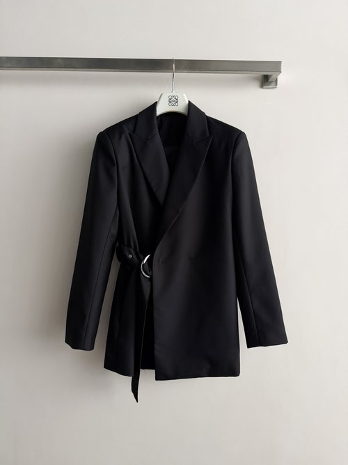 Loewe Smart Blazer with Adjustable Waist & Side Loops