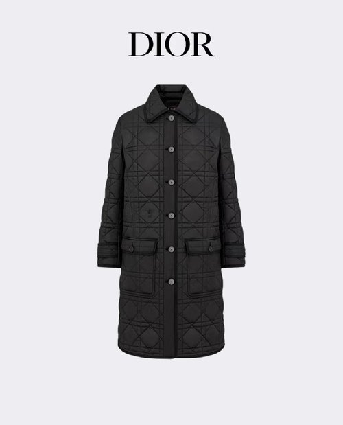 Dior Utility-style Cotton Jacket with Bee Embroidery