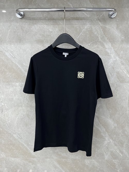 Loewe Exquisite Loose-fit Embroidered Short-sleeved T-shirt