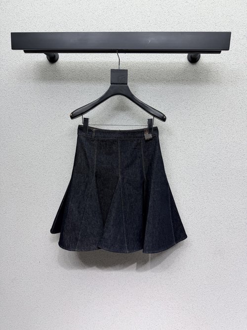 Louis Vuitton Denim Skirts, High-End Imported Style