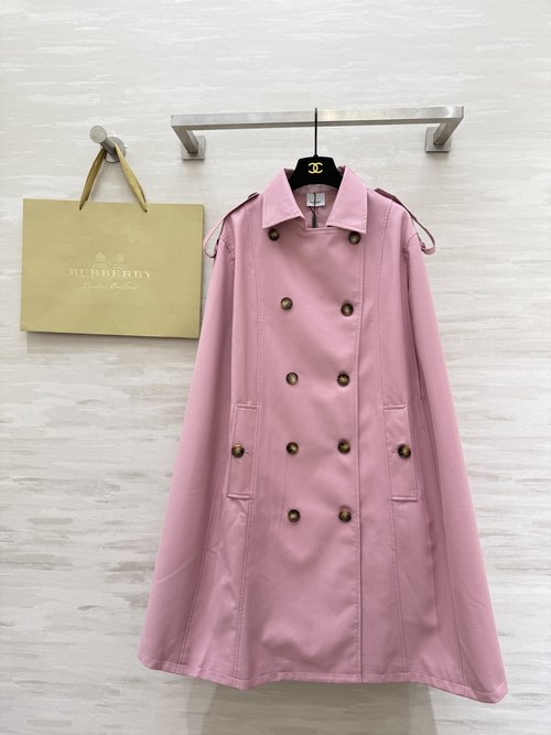 Burberry High - quality Custom Cloak - style Trench Coat