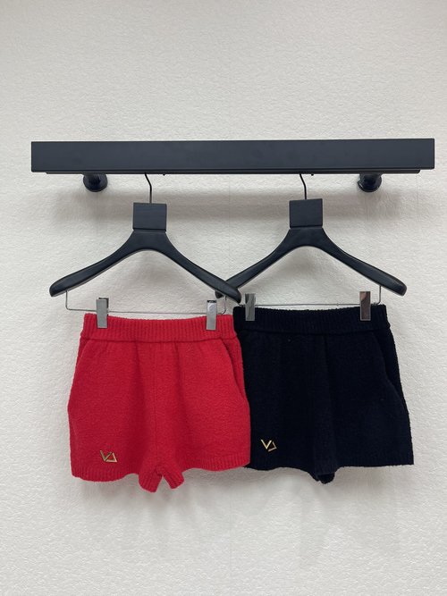 Louis Vuitton Logo Knit Woolen Stylish Matchable Shorts