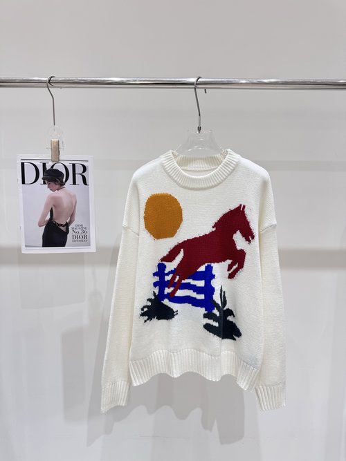 Ami Knitted Pullover with Special Theme