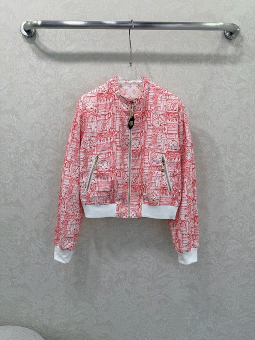 Louis Vuitton Double-Sided Wearable Jacket with Graffiti Design