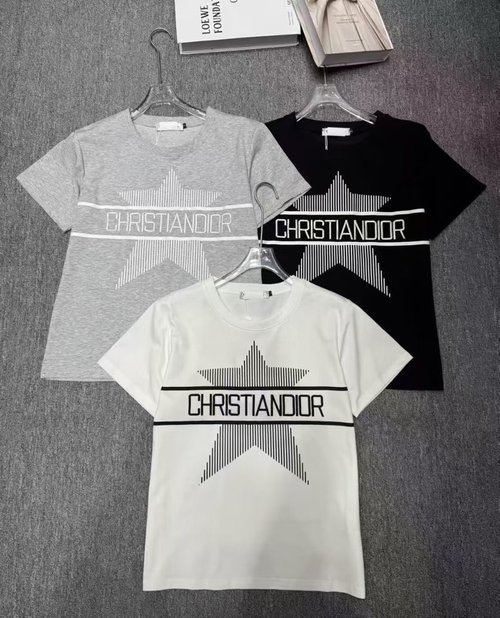 Dior Soft and Stretchy Embroidered T-Shirt