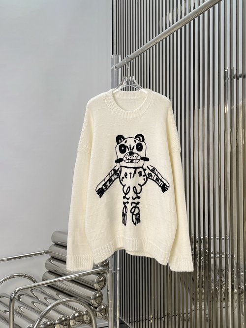 Loewe Panda Co-branded Wool Sweater