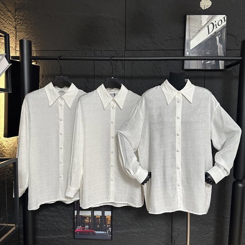 Loewe Custom Jacquard Stand - Collar Shirt in Multiple Colors