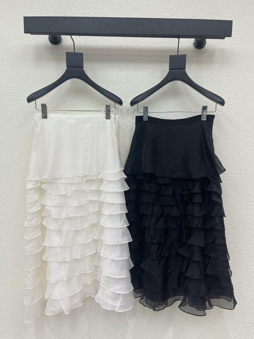 Dior Tulle Cake Midi Skirt for Various Occasions