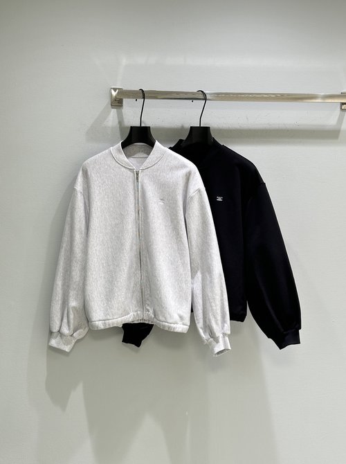 Chanel Cotton Zip-up Hoodie with Double C for Easy Wear