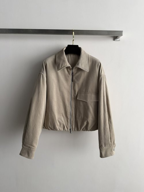 Loewe Retro Corduroy Jacket with Beaded Details, Relaxed Style