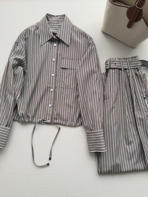 Loro Piana Striped Trousers: Premium Softness, Breathable Comfort, Timeless Appeal