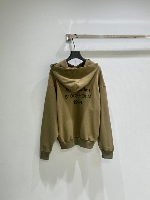 Dior Vintage Splash Pattern Hoodie with Acne Studios Logo