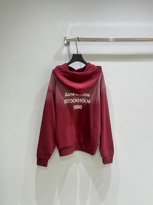 Dior Acne Studios Logo Hoodie, Classic Splash Pattern