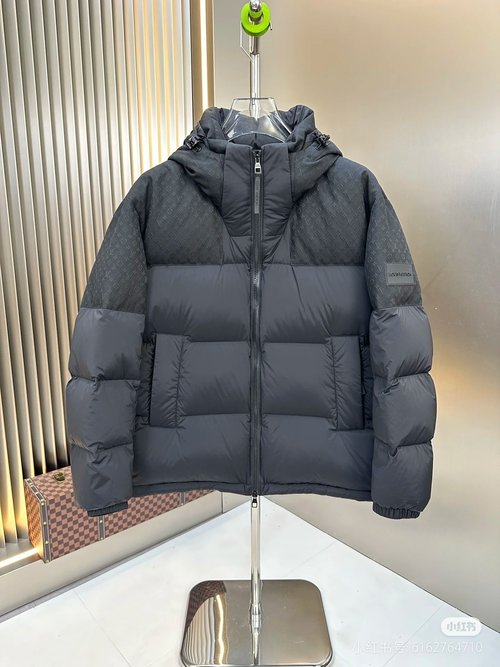Louis Vuitton 3D Embossed Down Jacket