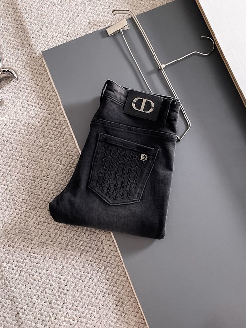 Dior Premium Jeans with High - Elastic & Breathable Fabric