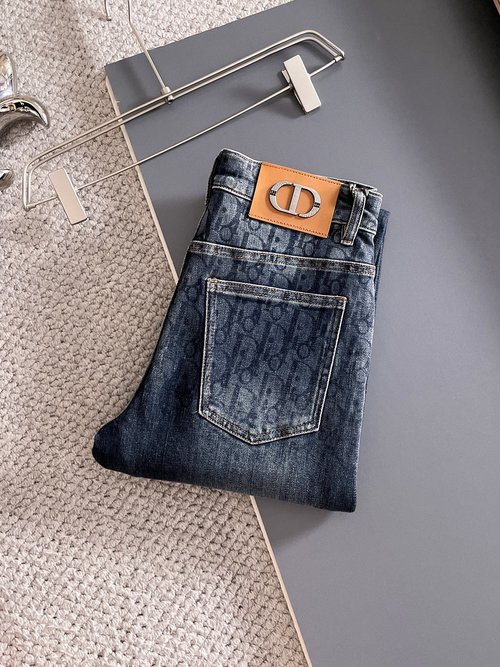 Dior Premium Jeans with Soft Feel and Slim Fit
