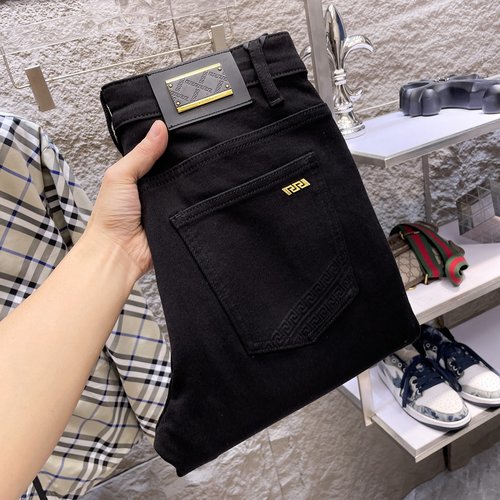 Versace Premium Jeans with High - Elastic & Breathable Fabric