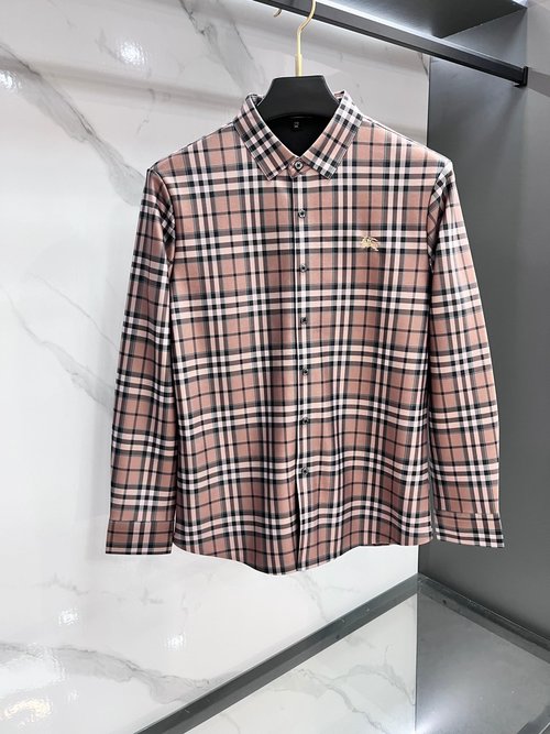 Burberry Super Soft and Warm Wool-Silk Blend Shirt
