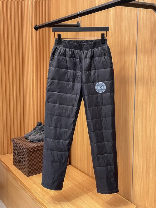 Canada Goose Thickened Down Pants for Outdoor Warmth