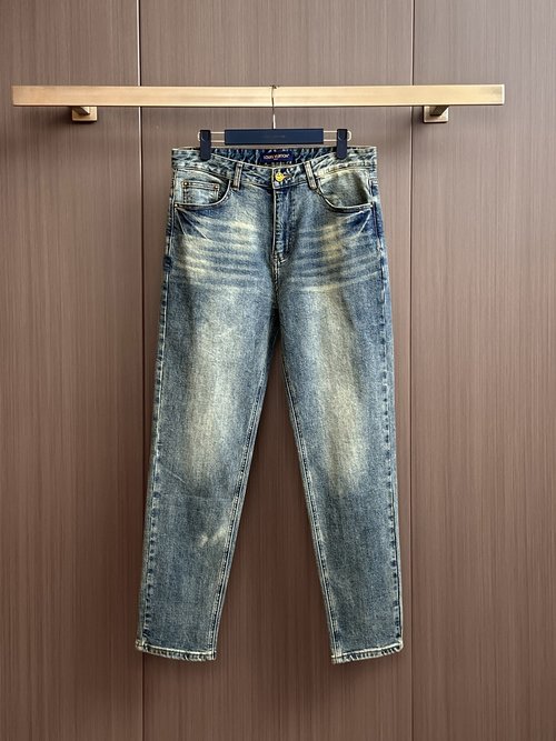 Louis Vuitton High-Quality Original Development-Washed Jeans