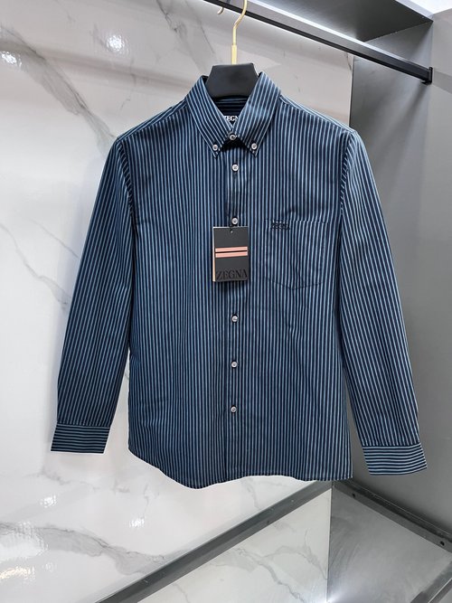 Zegna Premium Custom Long-Sleeve Shirt for Swap