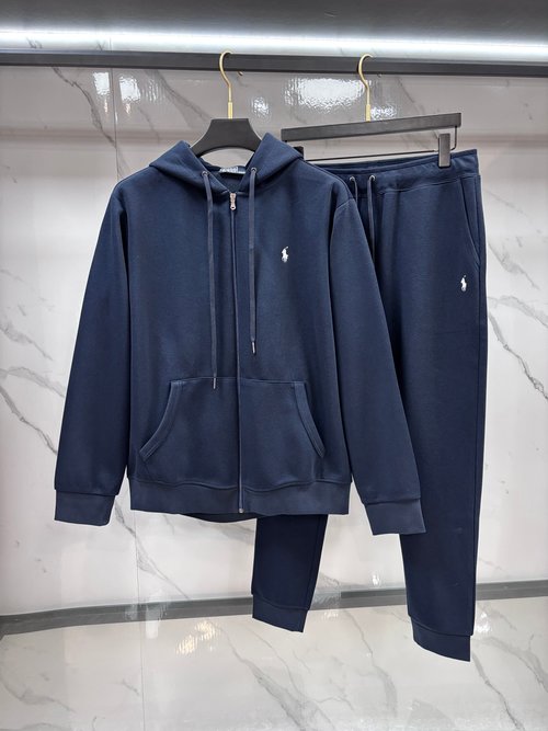 Loewe Comfortable Sports Casual Zip-Up Suit