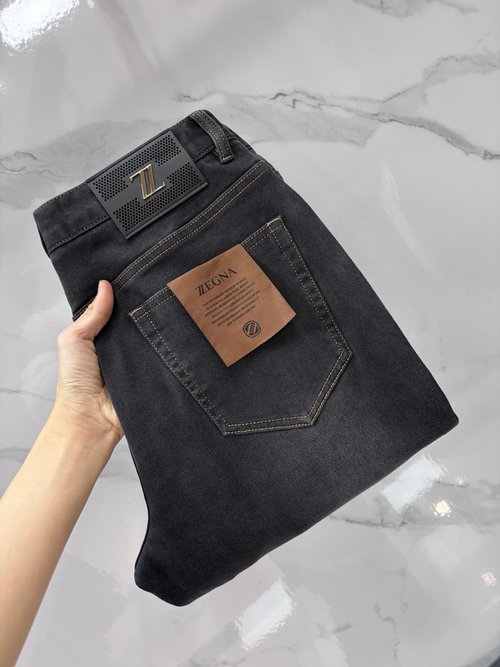 Zegna Premium Custom Jeans with Imported Fabric